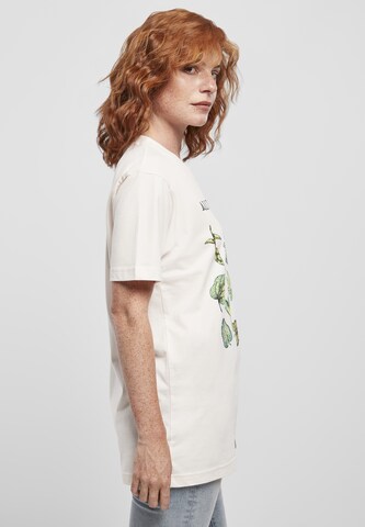 T-shirt 'Bali Tropical' Merchcode en blanc