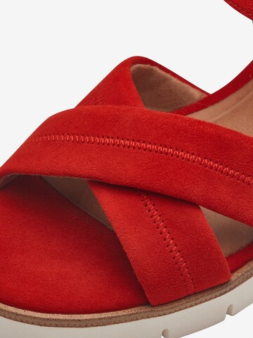 Sandales TAMARIS en rouge