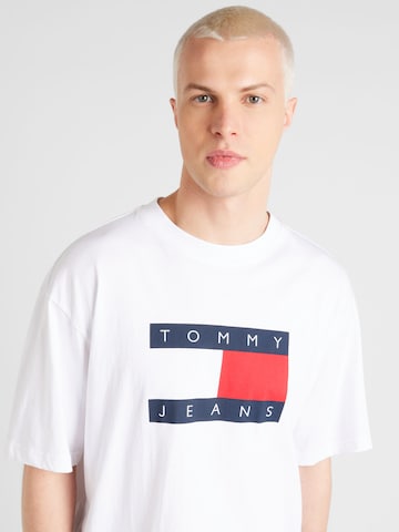 balts Tommy Jeans T-Krekls