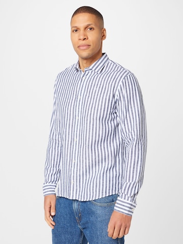 mėlyna Clean Cut Copenhagen Standartinis modelis Marškiniai 'Jamie': priekis
