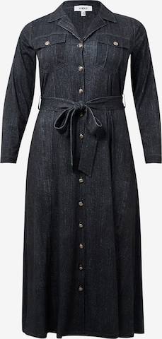 Robe YOEK en noir : devant