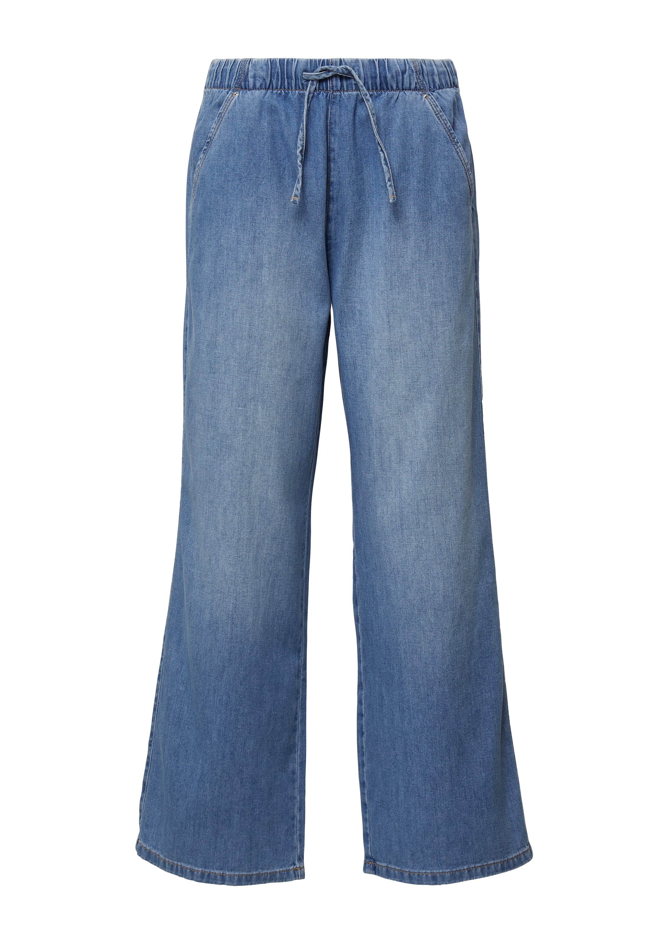 QS Loose fit Jeans in Blue: front