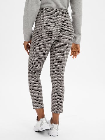 Coupe slim Pantalon 'Sydney' Marc Cain en gris