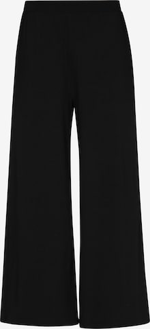Wide Leg Pantalon DreiMaster Maritim en noir : devant