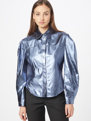 IRO Blouse 'TSINGY' in Blue: front