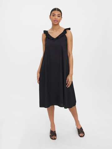 Rochie de la VERO MODA pe negru: față