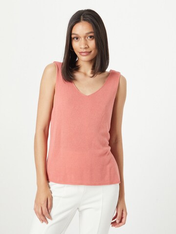 Top in maglia 'Dea' di ZABAIONE in rosa: frontale