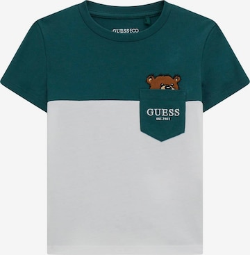GUESS T-Shirt in Grün: Vorderseite