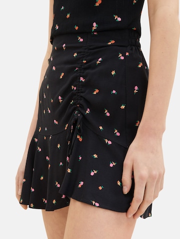 TOM TAILOR DENIM Skirt in Black