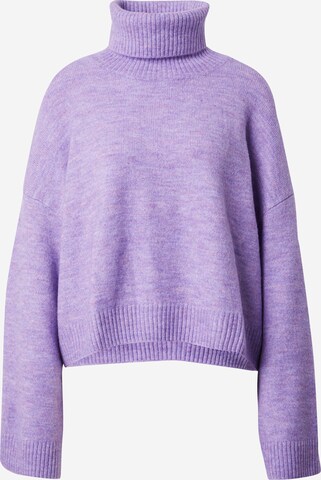 Monki Sweater in Purple: front