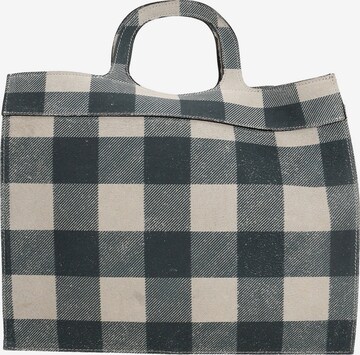 Borsa a mano 'Borsa a Mano Donna Ivy Design Vera Pelle Scamosciata Made in Italy' di Gave Lux in blu: frontale