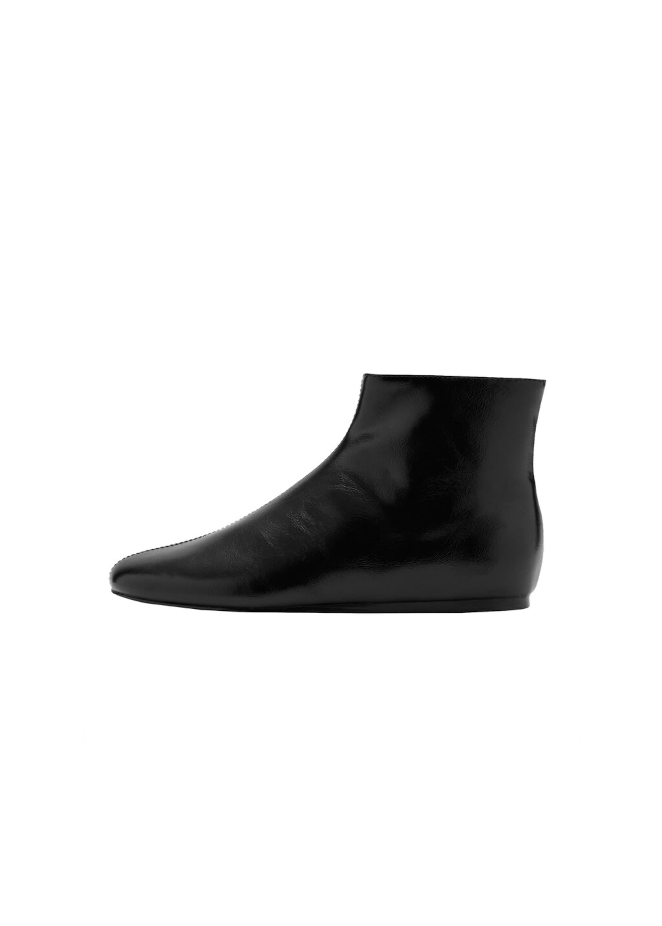 MANGO Stiefelette 'Candy' in Schwarz: Vorderseite