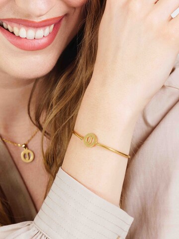 Bracelet Lucardi en or : devant