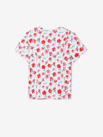 Desigual T-shirt i vit