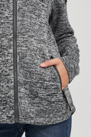 Oxmo Fleece Jacket 'Kajsa' in Grey