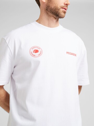 Pegador T-shirt 'GORDAN' i vit