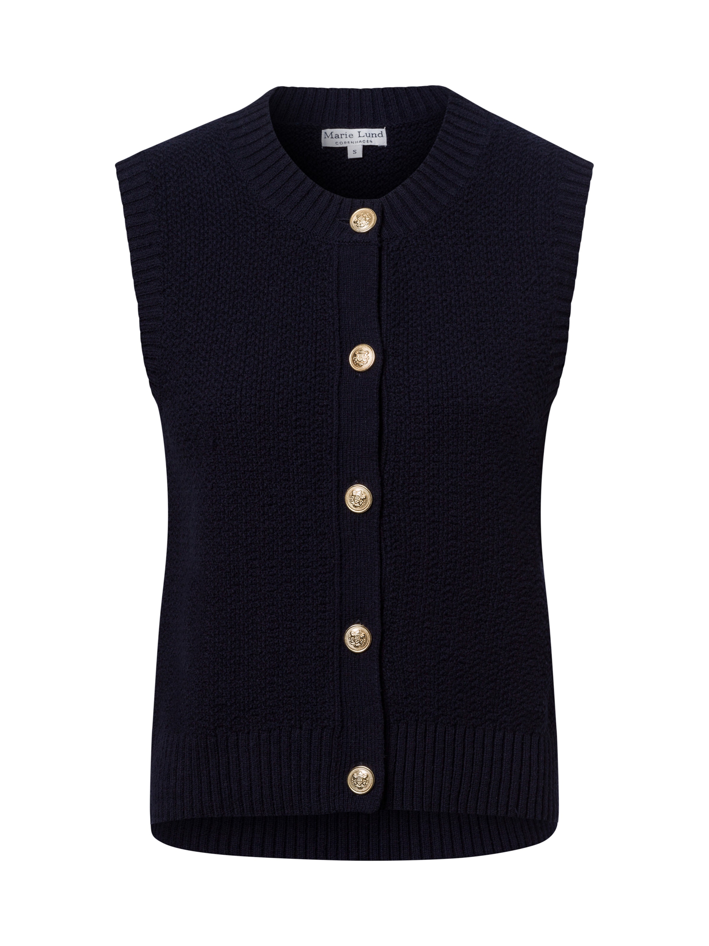 Marie Lund Pullunder ' ' in Blau: Vorderseite