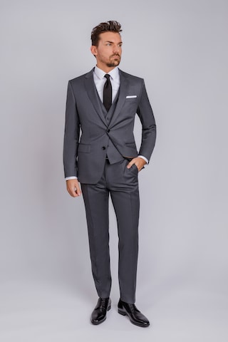 BOSS Suit Vest 'Huge' in Grey