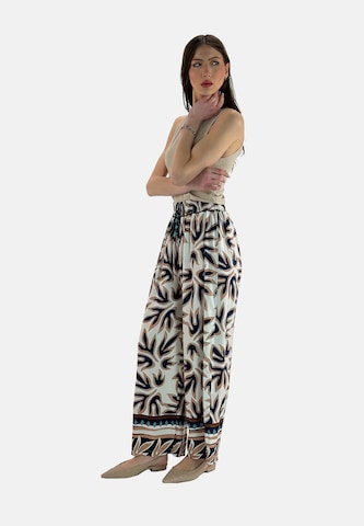 Wide Leg Pantalon Elara en bleu