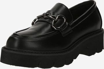 Kharisma - Sapato Slip-on em preto: frente