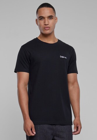 Mister Tee T-shirt 'Deja Vu' i svart: framsida