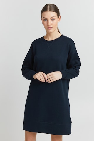 Oxmo Sweatkleid 'Holly' in Schwarz: predná strana