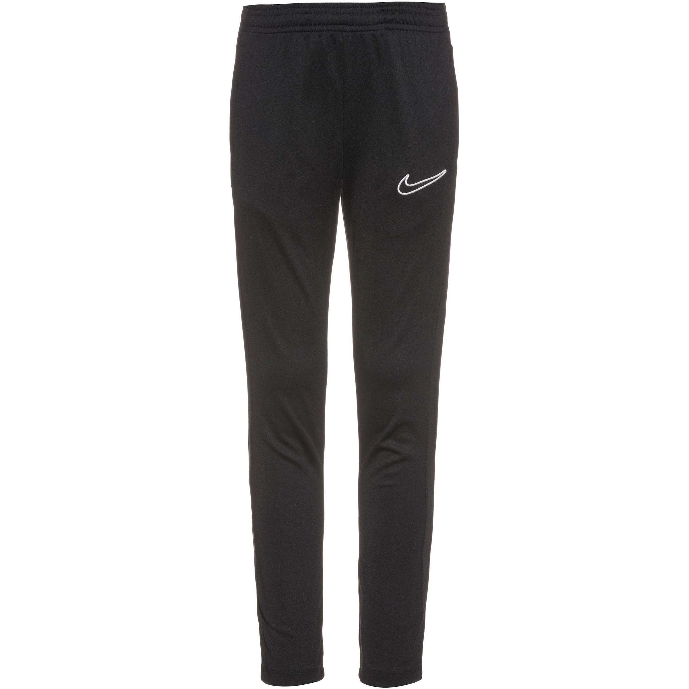 Skinny Pantaloni sport de la NIKE pe negru: față