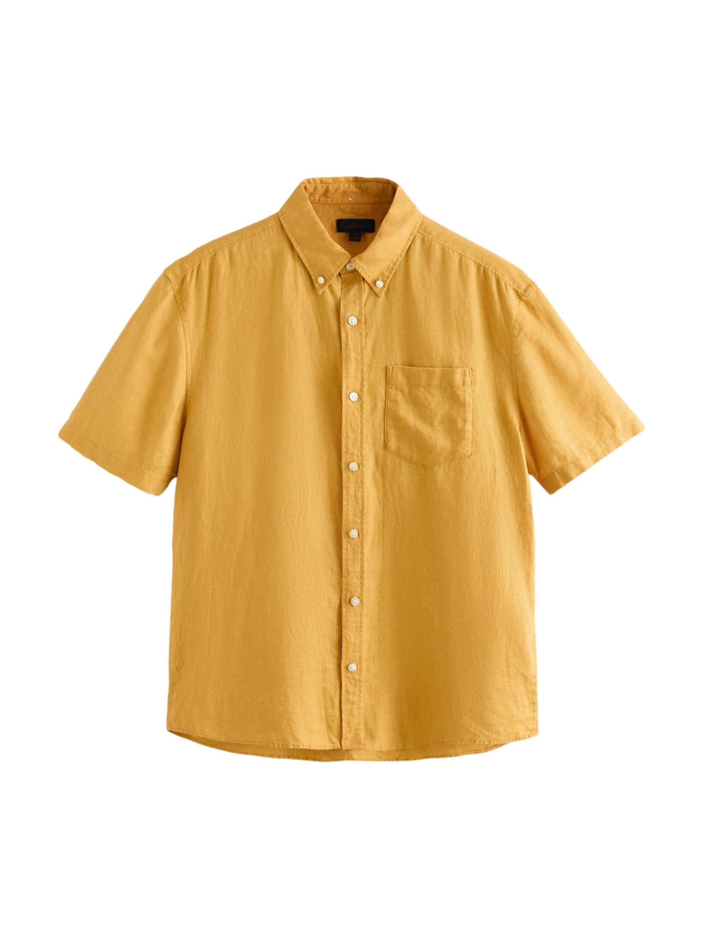 Next Overhemd in de kleur Honing, Productweergave