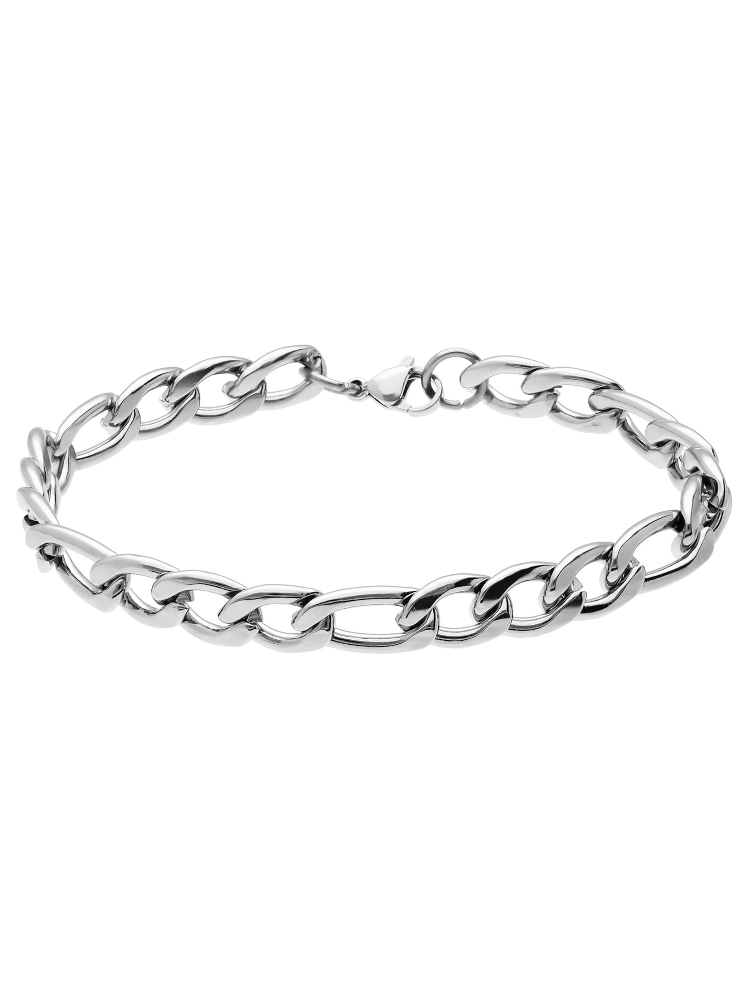 Lucardi Armband 'Statement' in 19 in silber, Produktansicht
