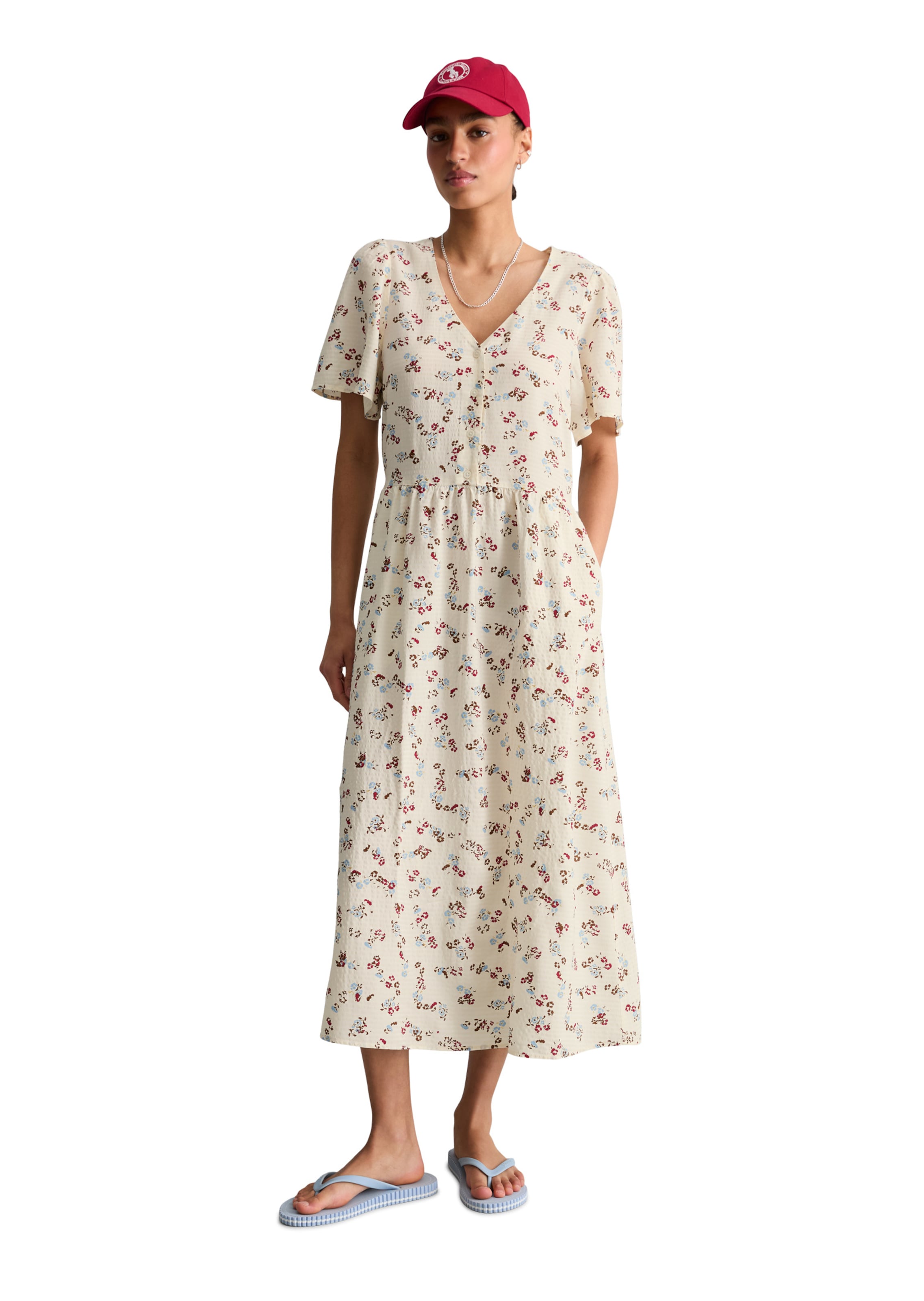 Marc O'Polo DENIM Kleid in Weiß