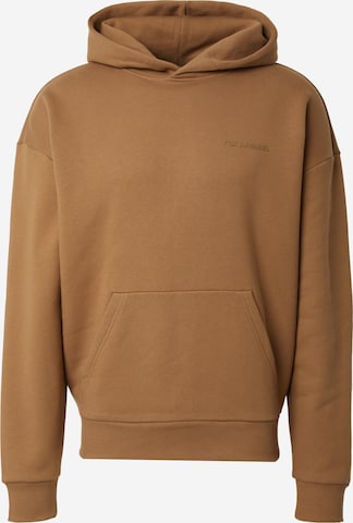 Sweat-shirt 'Sebastian' DAN FOX APPAREL en marron : devant