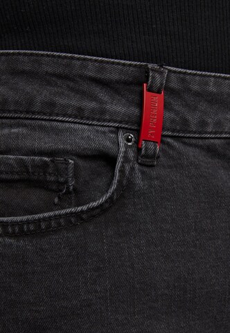2Y Premium Slimfit Jeans in Schwarz