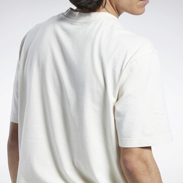 T-Shirt 'Natural Dye' Reebok en blanc