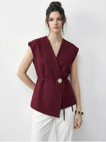 Bianco Lucci Weste 'Westen'‌‌ in Rot