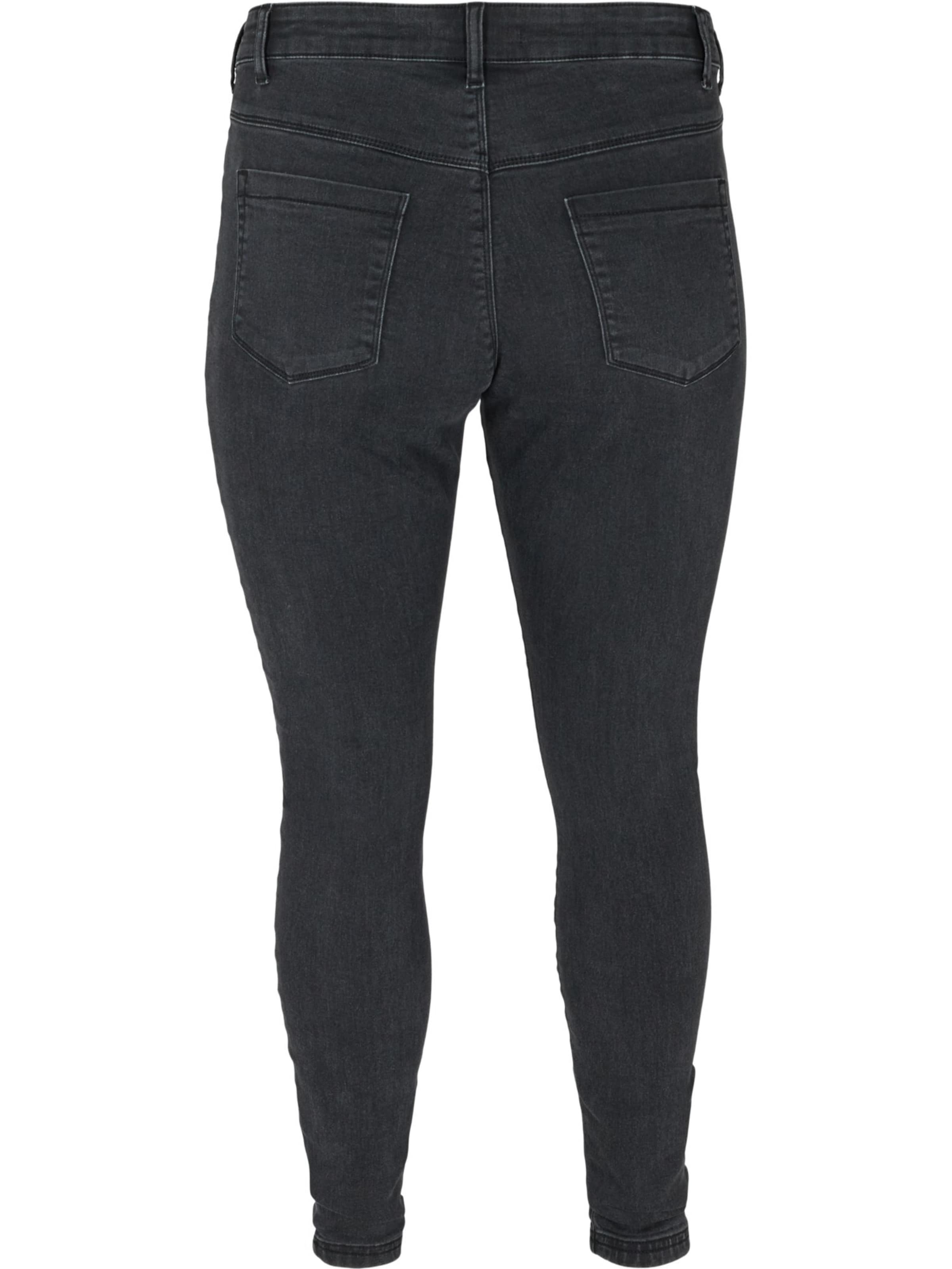 Skinny Jeggings Zizzi en gris