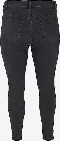 Skinny Jeans 'Janna' di Zizzi in grigio