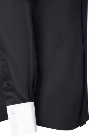 Karl Lagerfeld Regular fit Button Up Shirt in Black: front
