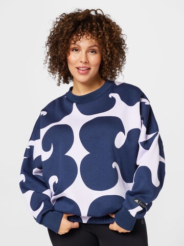 ADIDAS SPORTSWEAR Sportsweatshirt 'Marimekko ' in Blau: Vorderseite