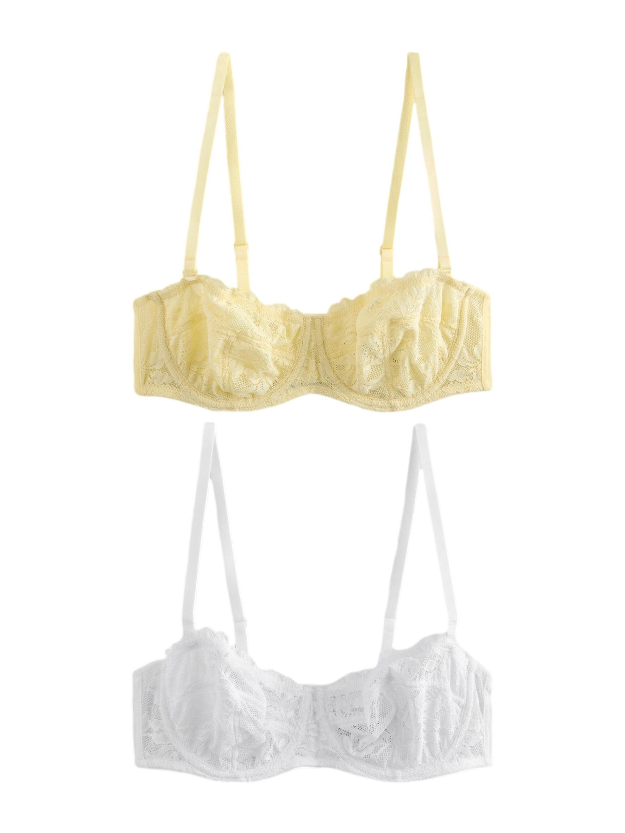 Next Behå i gul: framsida