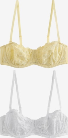 Next Behå i gul: framsida