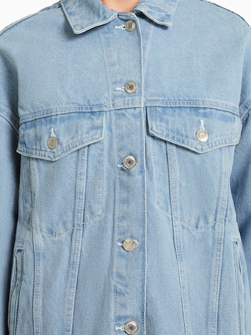 Bershka Between-season jacket in Blue