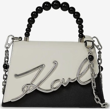 Karl Lagerfeld Handtasche in Weiß: Vorderseite