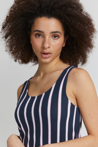 ICHI - Vestido de verão 'LISA DR18' em azul
