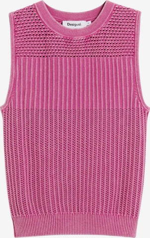 rožinė Desigual Megztinis: priekis
