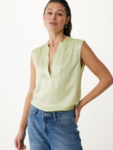 MEXX Blouse 'VIOLET' in Green: front
