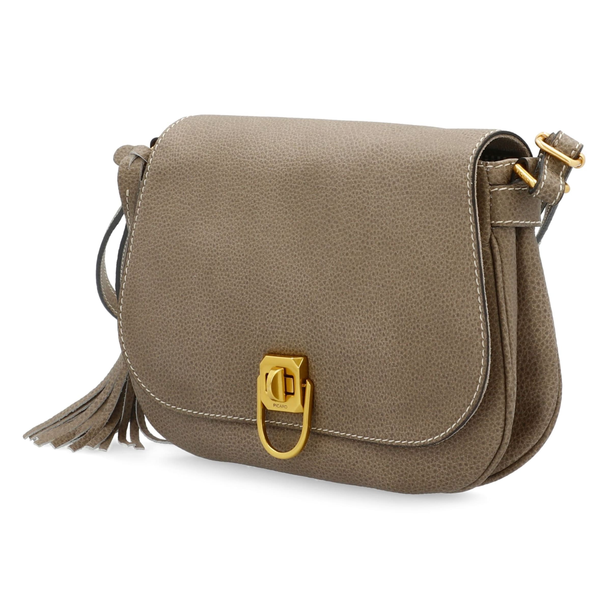 Sac bandoulière Picard en gris