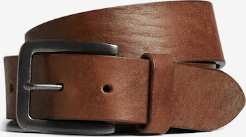 Ceinture JACK & JONES en marron : devant