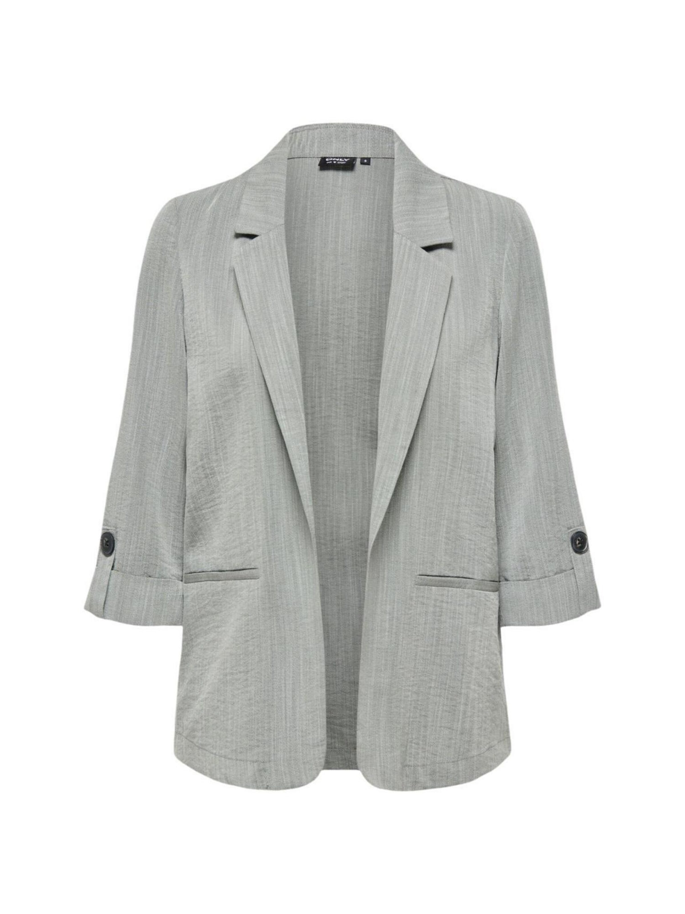 Blazer 'Onlmarsa ¾ Wvn Noos 15308084' in 34 ONLY di colore grigio chiaro, Visualizzazione prodotti