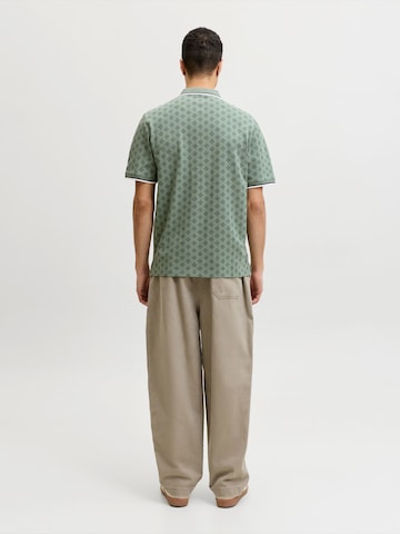 T-Shirt 'JPRPAULOS' JACK & JONES en vert