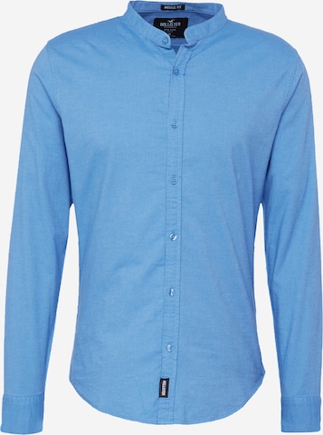 HOLLISTER - Regular Fit Camisa em azul: frente